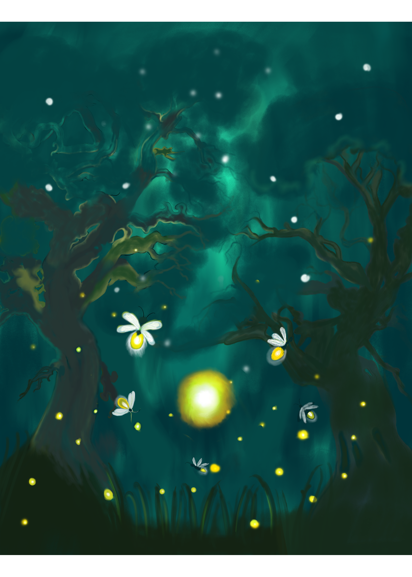 My Muses Card Shop My Muses Card Shop Enchanted Forest Greeting Card