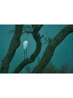 Muse Gallery Egret in Blue by Cindy K. Smith