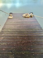 Muse Gallery Long Morning Dock by Cindy K. Smith