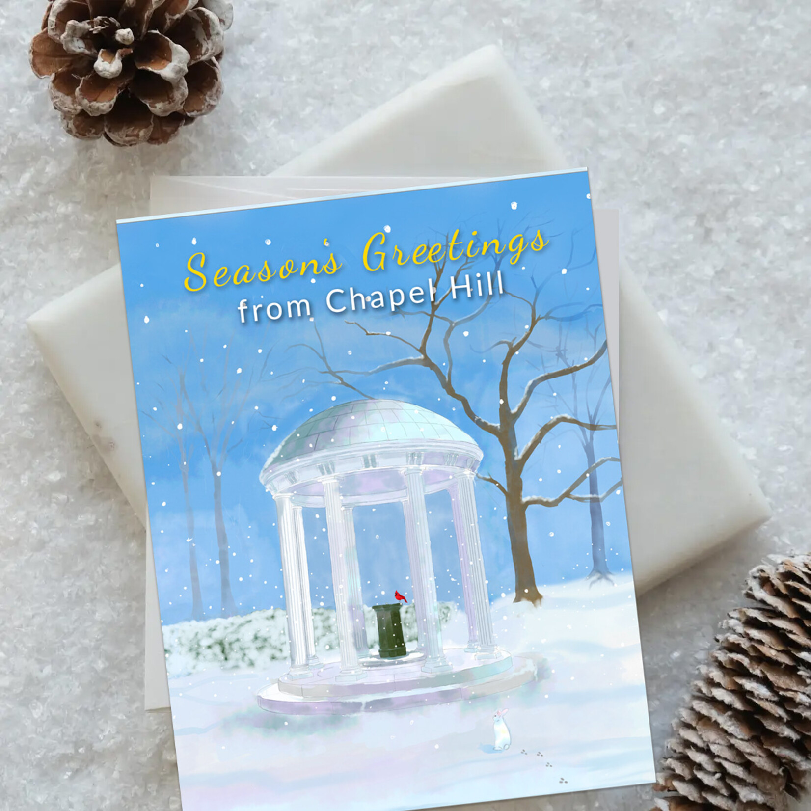 My Muses Card Shop My Muses Card Shop season's Greetings from Chapel Hill  card