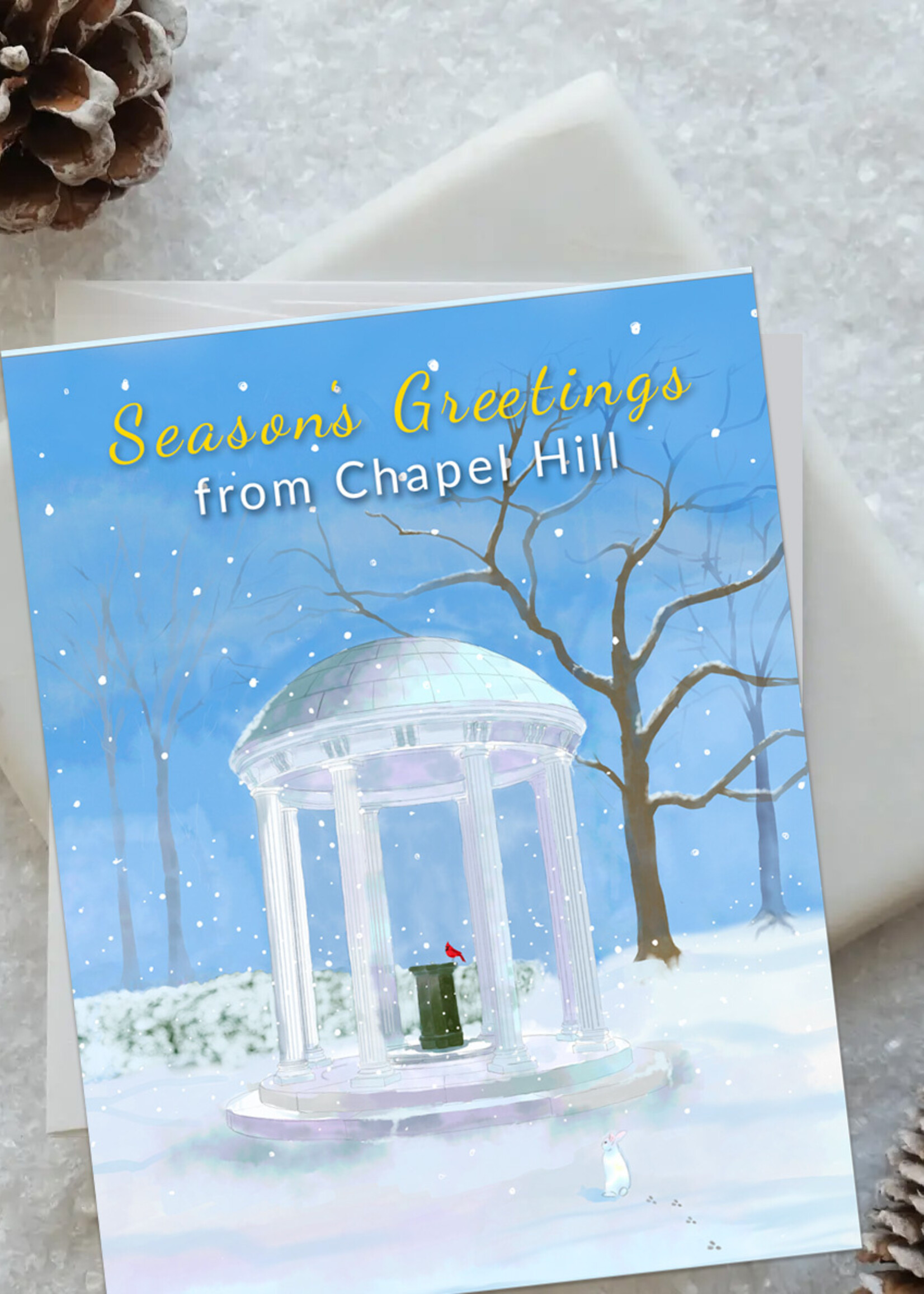 My Muses Card Shop My Muses Card Shop season's Greetings from Chapel Hill  card