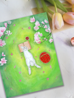 My Muses Card Shop My Muses Card Shop  Leisure Bunny Greeting Cards