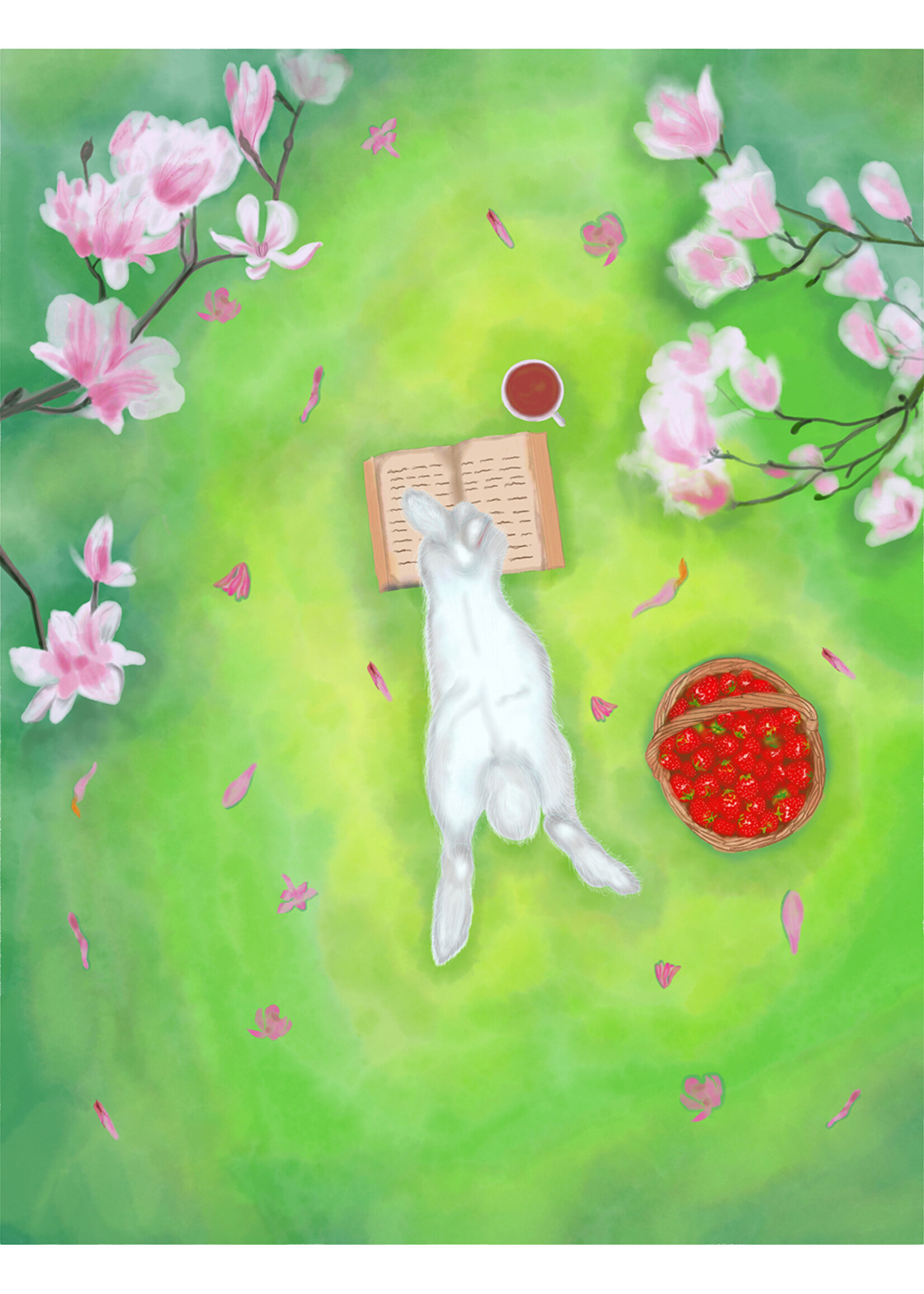 My Muses Card Shop My Muses Card Shop  Leisure Bunny Greeting Cards