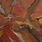 Cheas Art Lava Flow by Cheas Art 56x38 Muse Gallery