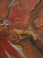 Cheas Art Lava Flow by Cheas Art 56x38 Muse Gallery