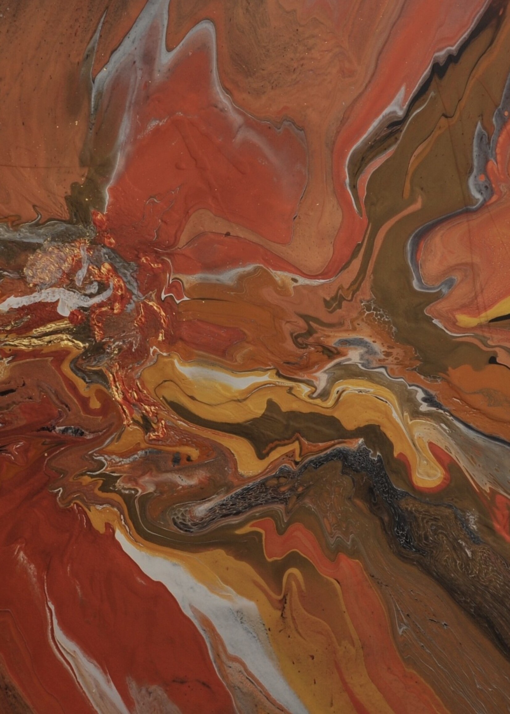 Cheas Art Lava Flow by Cheas Art 56x38 Muse Gallery