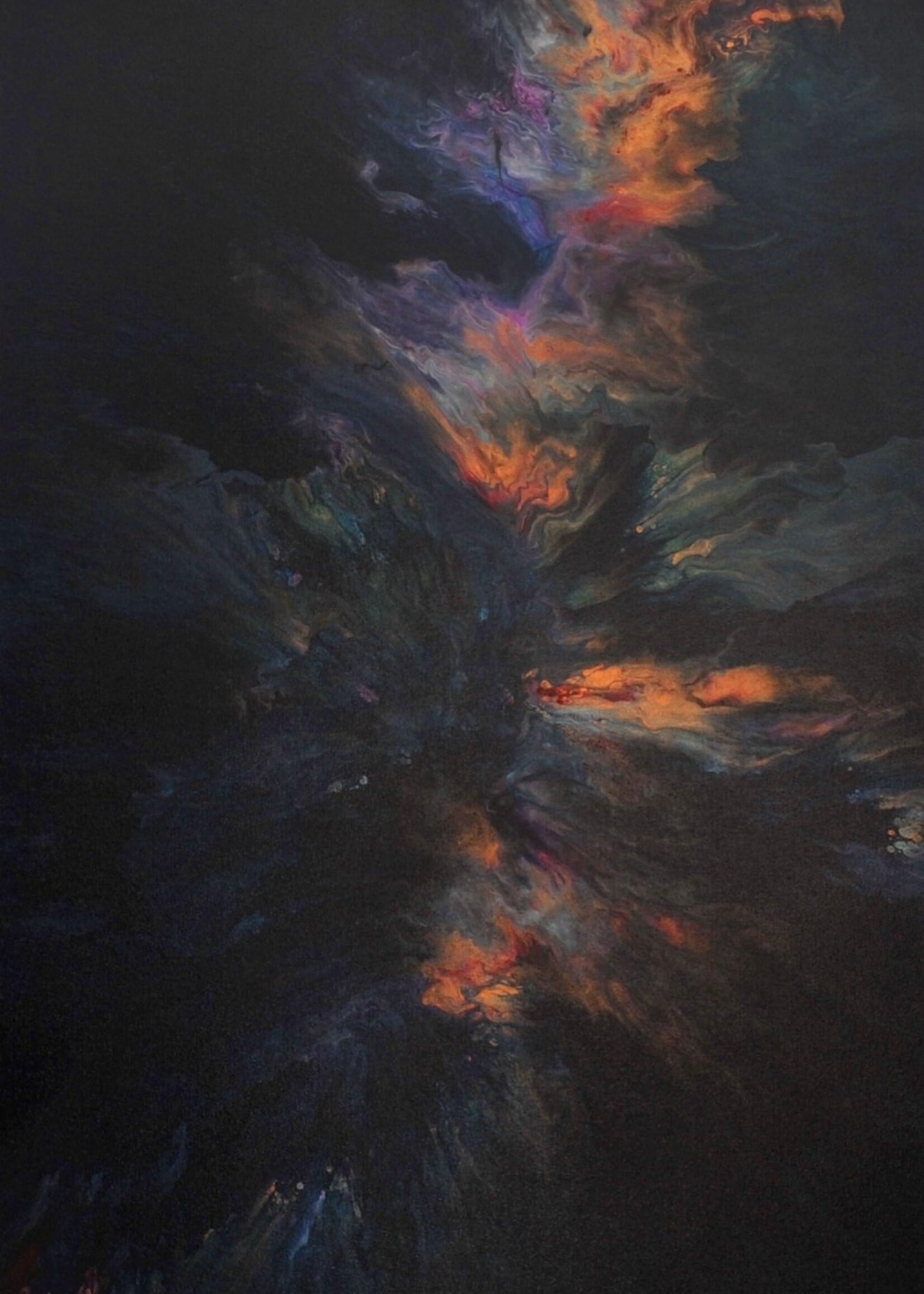 Cheas Art Stormy Night Cheas Art 24x36 Muse Gallery