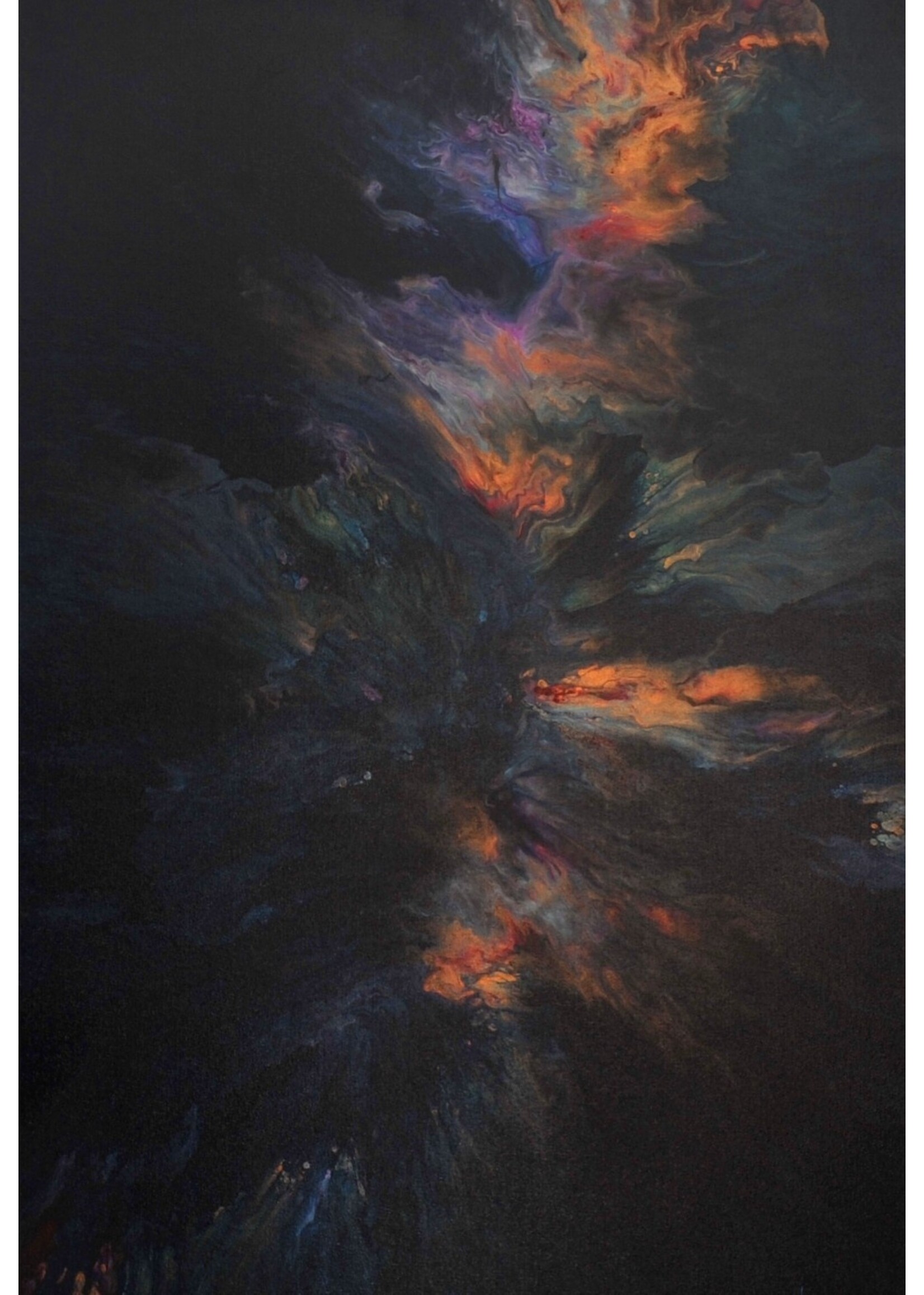 Cheas Art Stormy Night Cheas Art 24x36 Muse Gallery