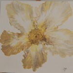 Cheas Art Golden Radiance Cheas Art 24x24 Muse Gallery