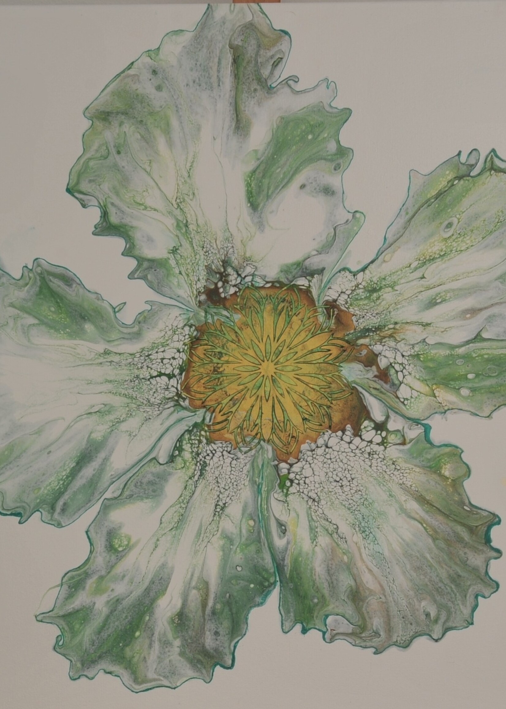 Cheas Art Verdant Whisper Cheas Art 24x24 Muse Gallery