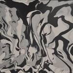 Cheas Art Monochromatic Cheas Art 20x20 Muse Gallery