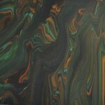 Cheas Art Malachite River 1 Cheas Art 20x20 Muse Gallery