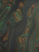 Cheas Art Malachite River 1 Cheas Art 20x20 Muse Gallery