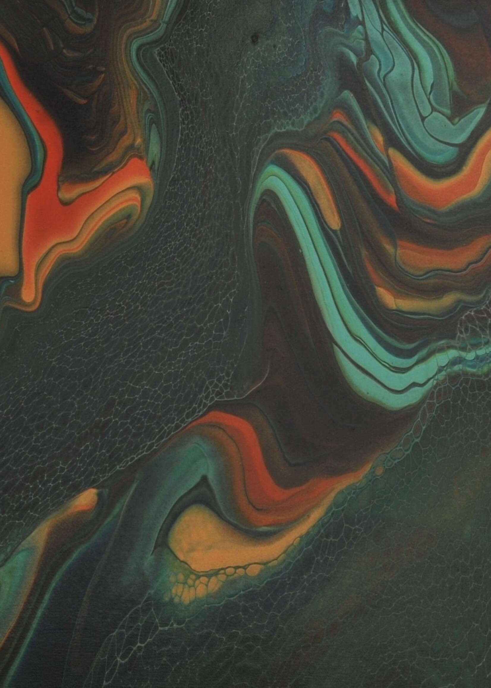 Cheas Art Malachite River 2 Cheas Art 20x20 Muse Gallery