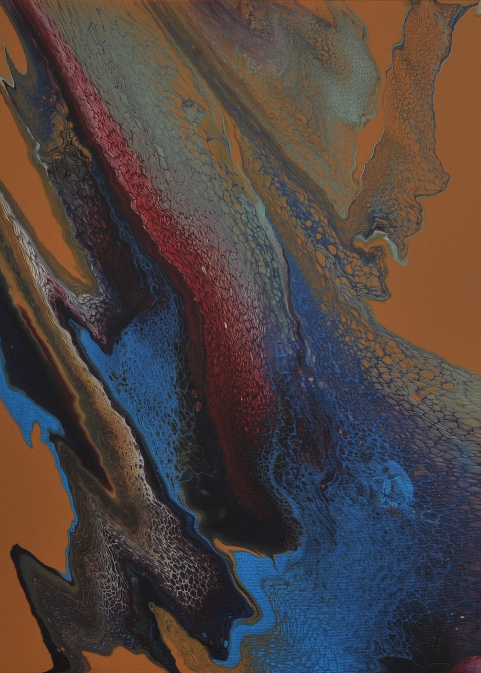 Cheas Art Veins of Cosmos Cheas Art 16x20 Muse Gallery