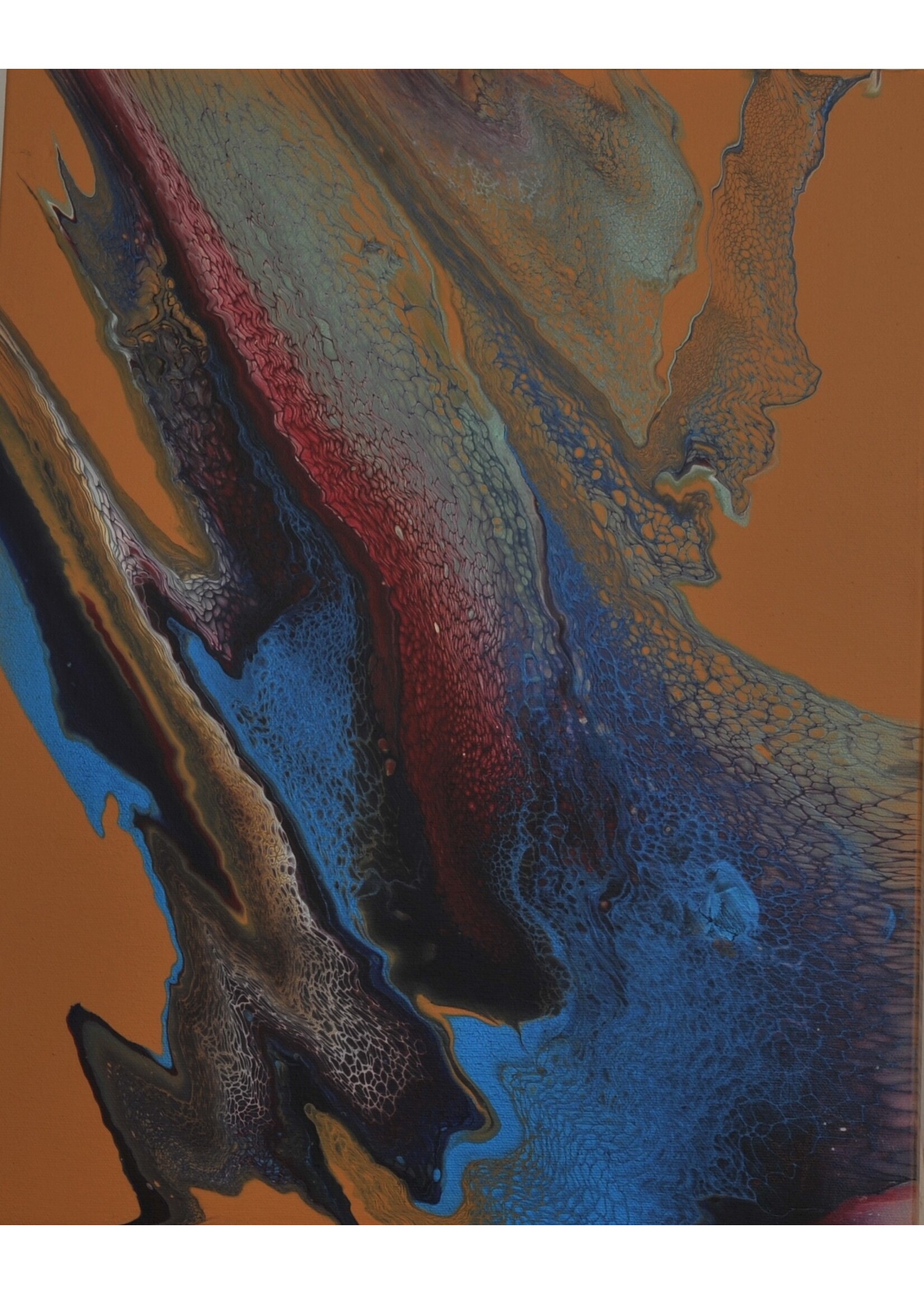 Cheas Art Veins of Cosmos Cheas Art 16x20 Muse Gallery