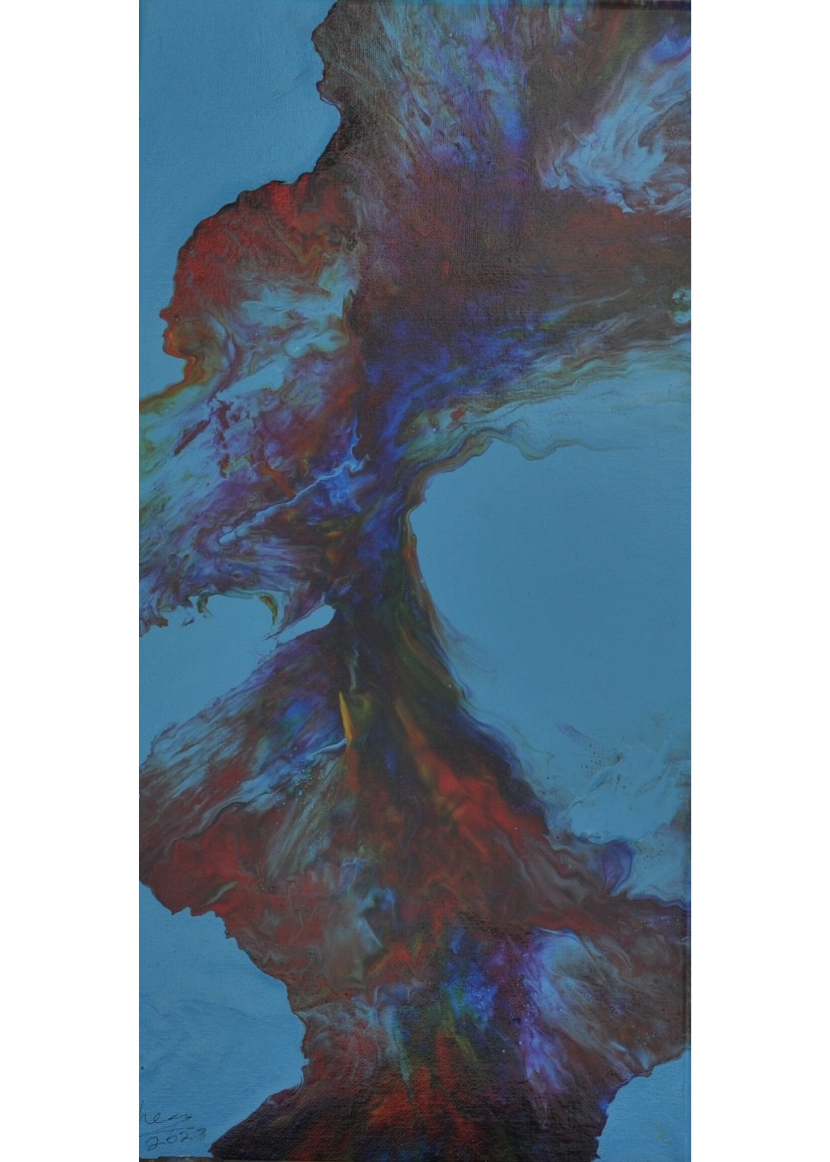 Cheas Art Colorful Rivers Cheas Art 10x20 Muse Gallery