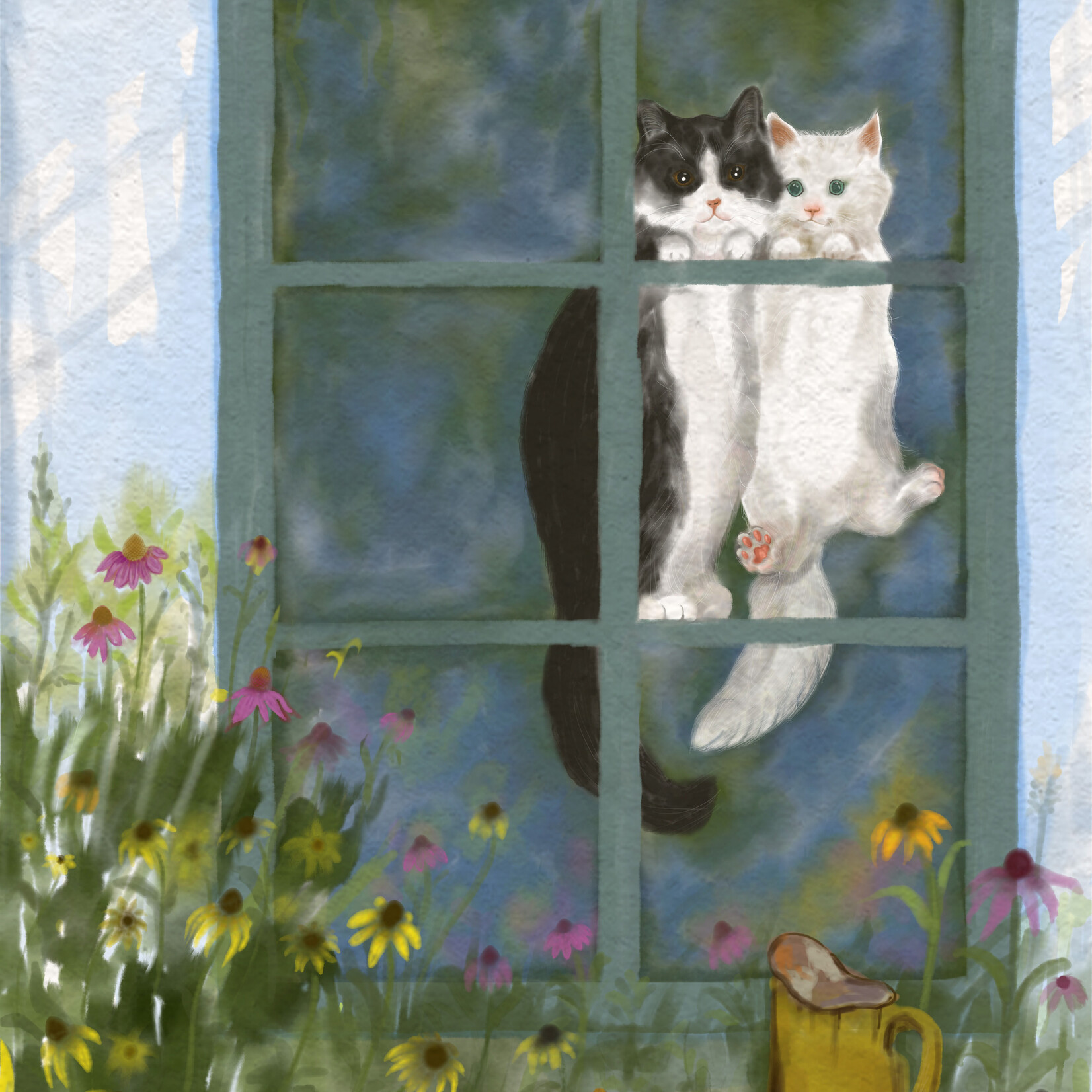 My Muses Card Shop My Muses Card Shop  Wide Wide World Greeting Card