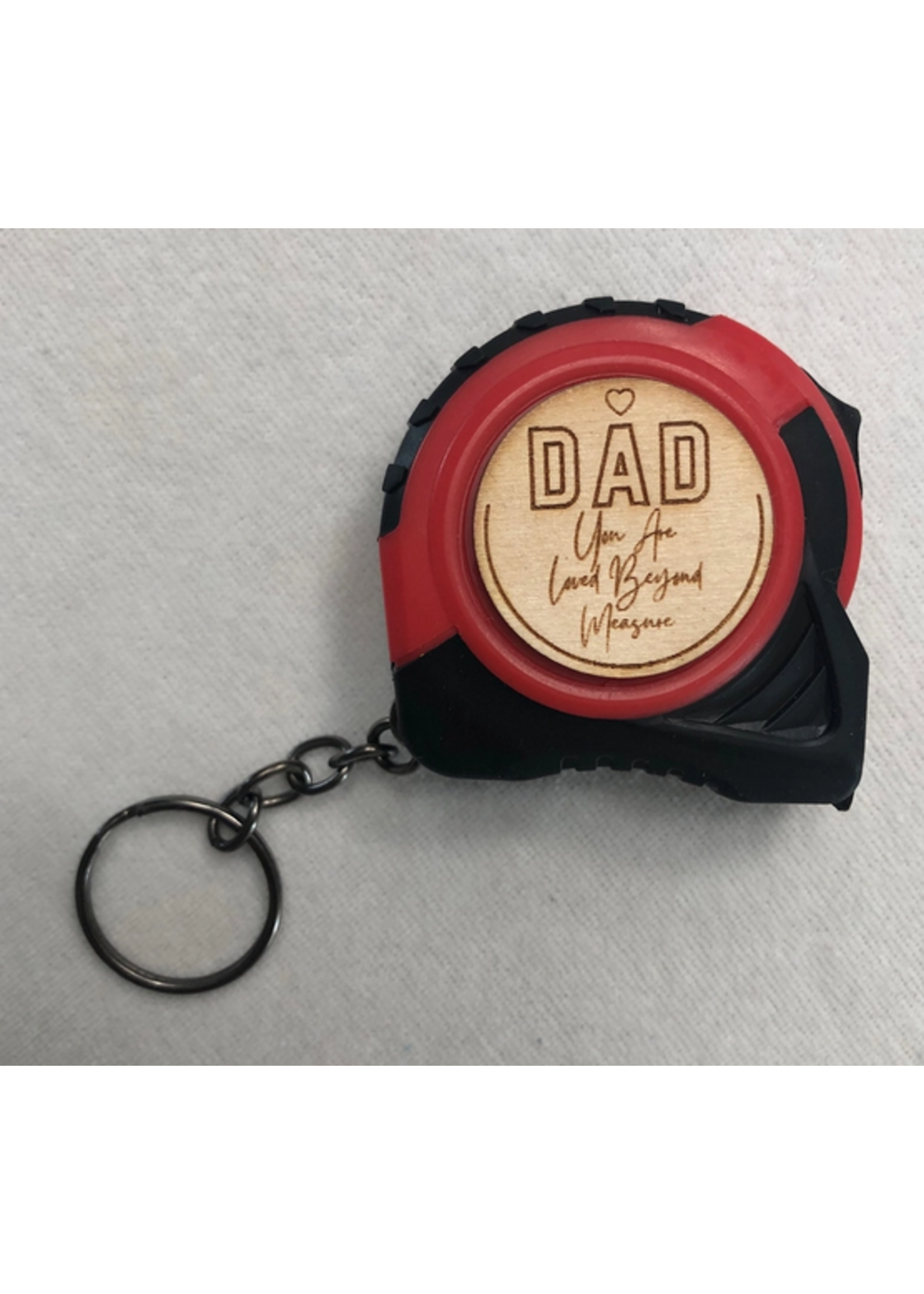 B.VerStrat Designs Loved Beyond Measure Tape Measure for Dad