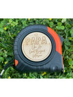 B.VerStrat Designs Loved Beyond Measure Tape Measure for Papa