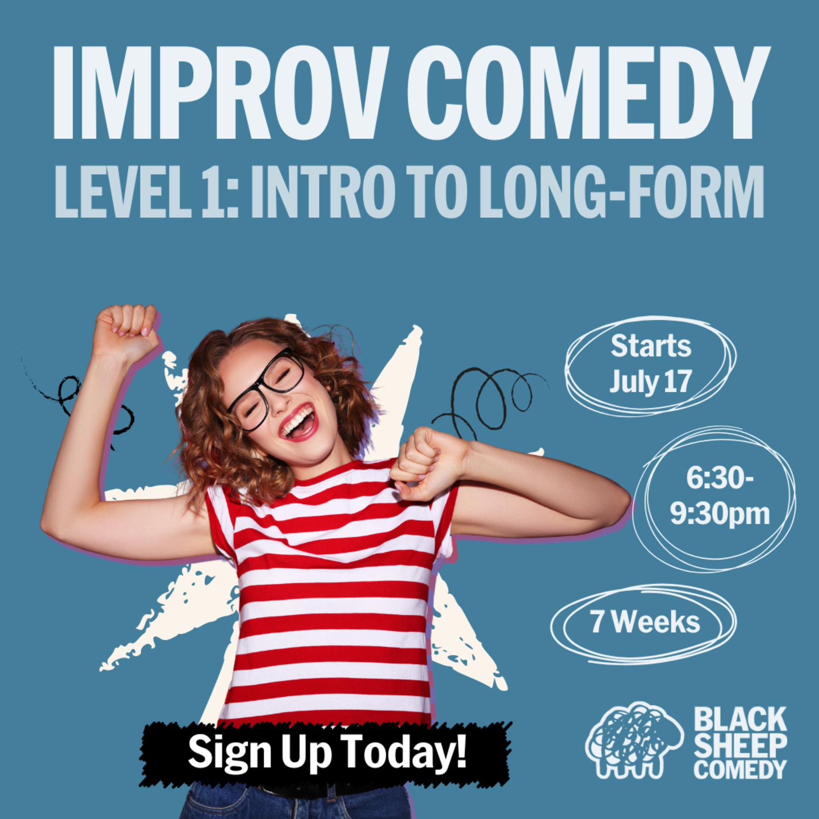 Black Sheep Comedy Black Sheep Comedy Improv Level 1: Intro to Long-Form