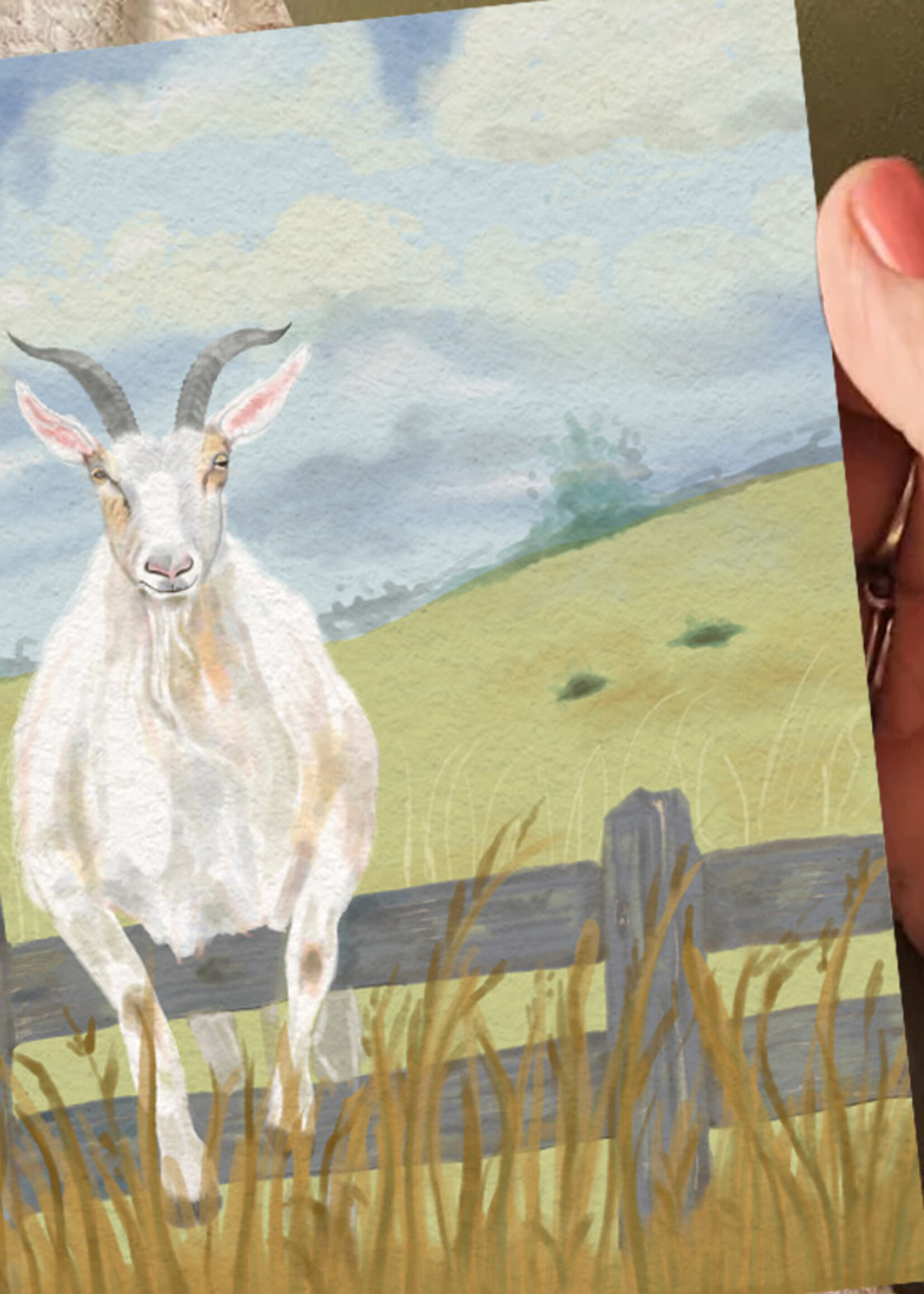 My Muses Card Shop My Muses Card Shop You Are the GOAT Greeting Cards