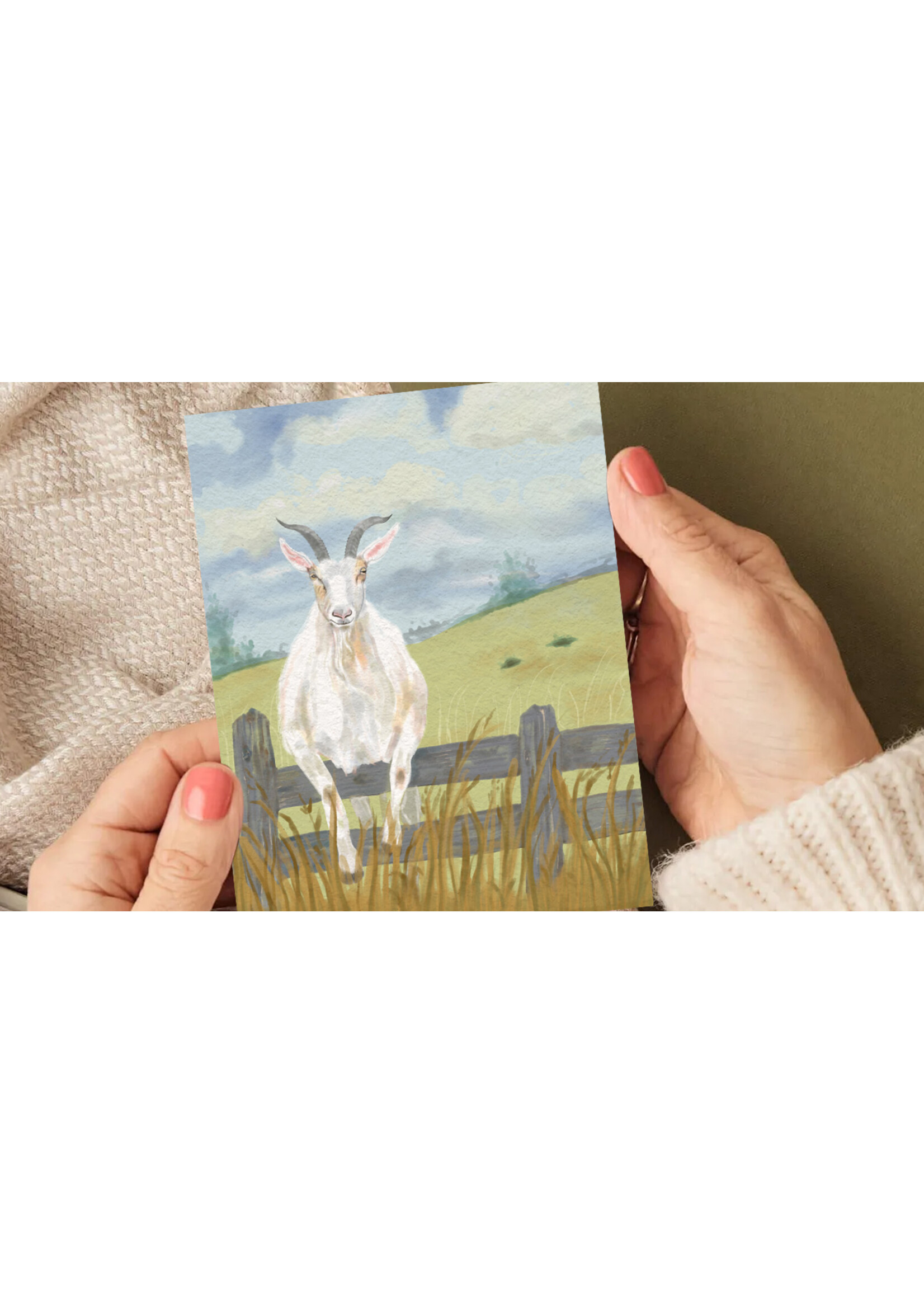 My Muses Card Shop My Muses Card Shop You Are the GOAT Greeting Cards