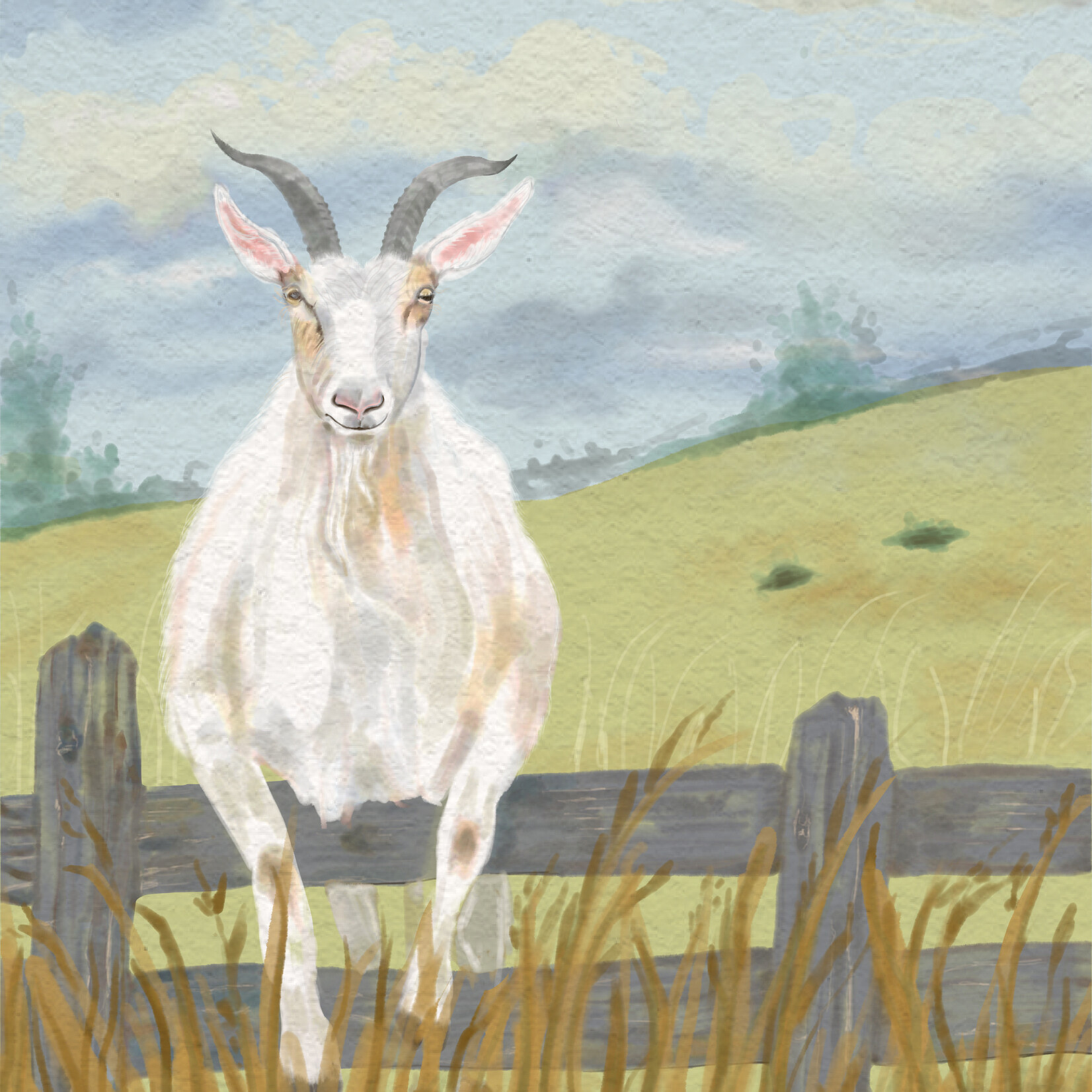 My Muses Card Shop My Muses Card Shop You Are the GOAT Greeting Cards