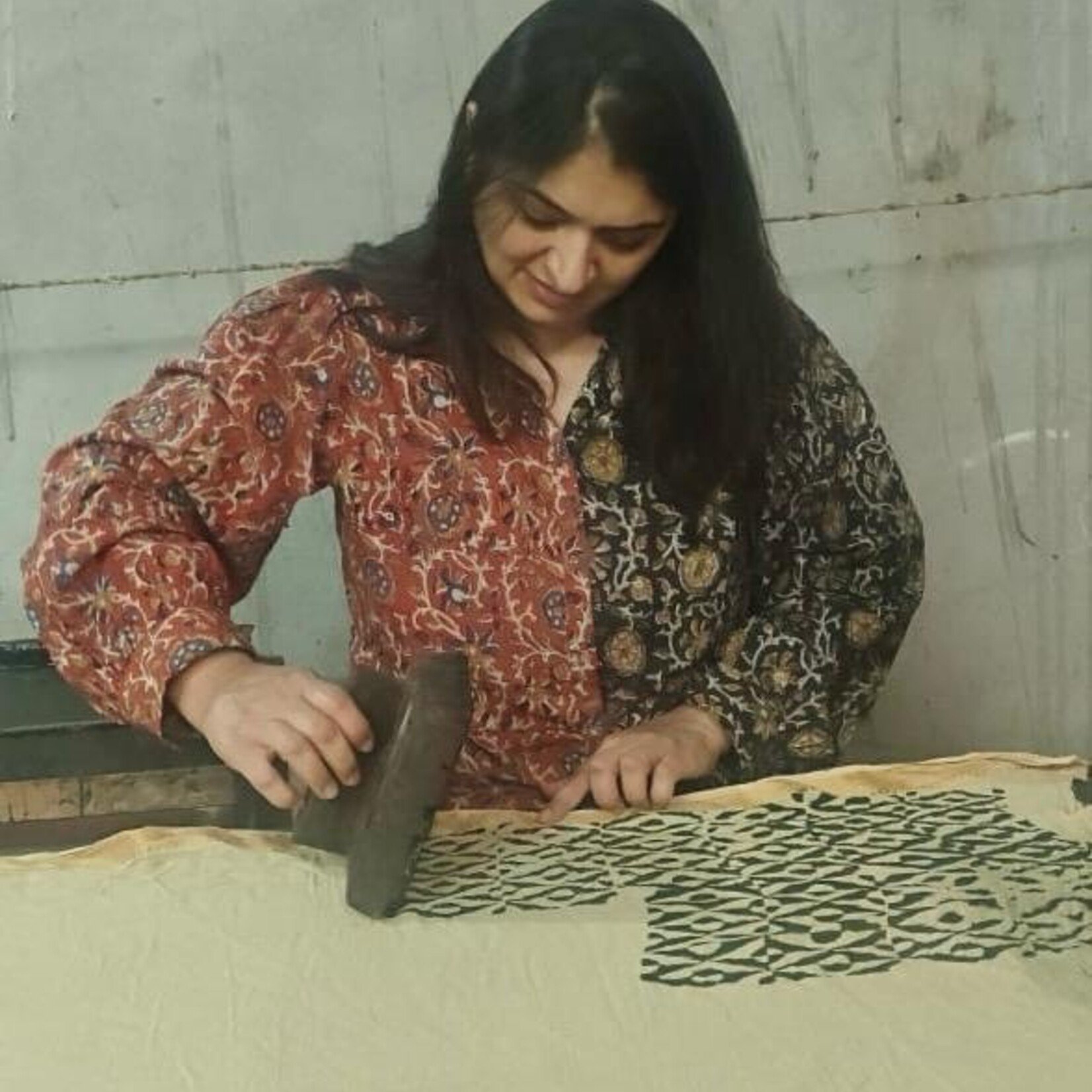 Nikki Chhatbar Basic Hand Block Carving and Printing Workshop with Nikki Chhatbar ( July 10th, 2025 )
