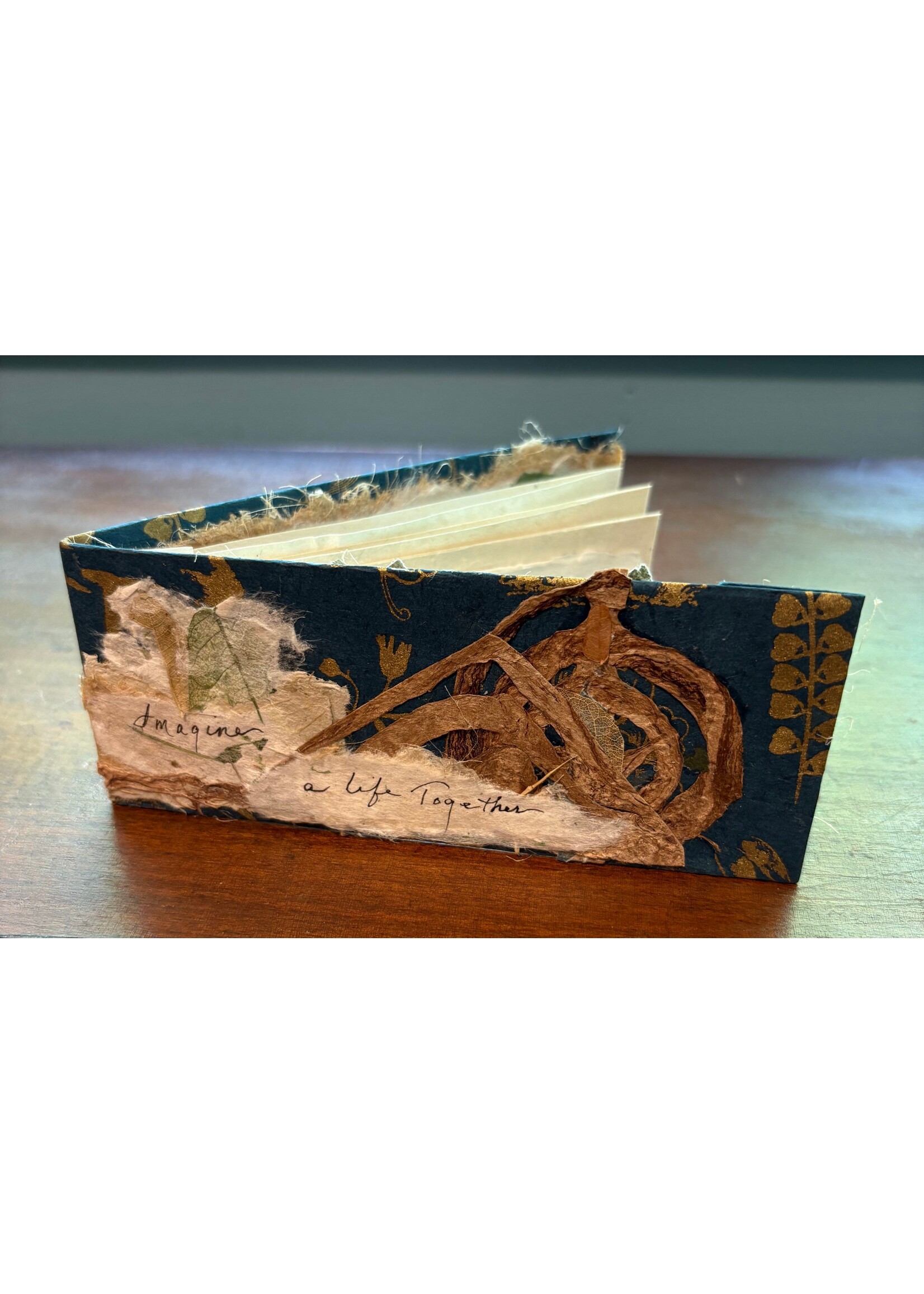 Rachel Mills Imagine... Handmade Book 3 x 6 Muse Gallery
