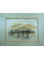 Rachel Mills Olive Trees, Livermore 18 x 21 Muse Gallery