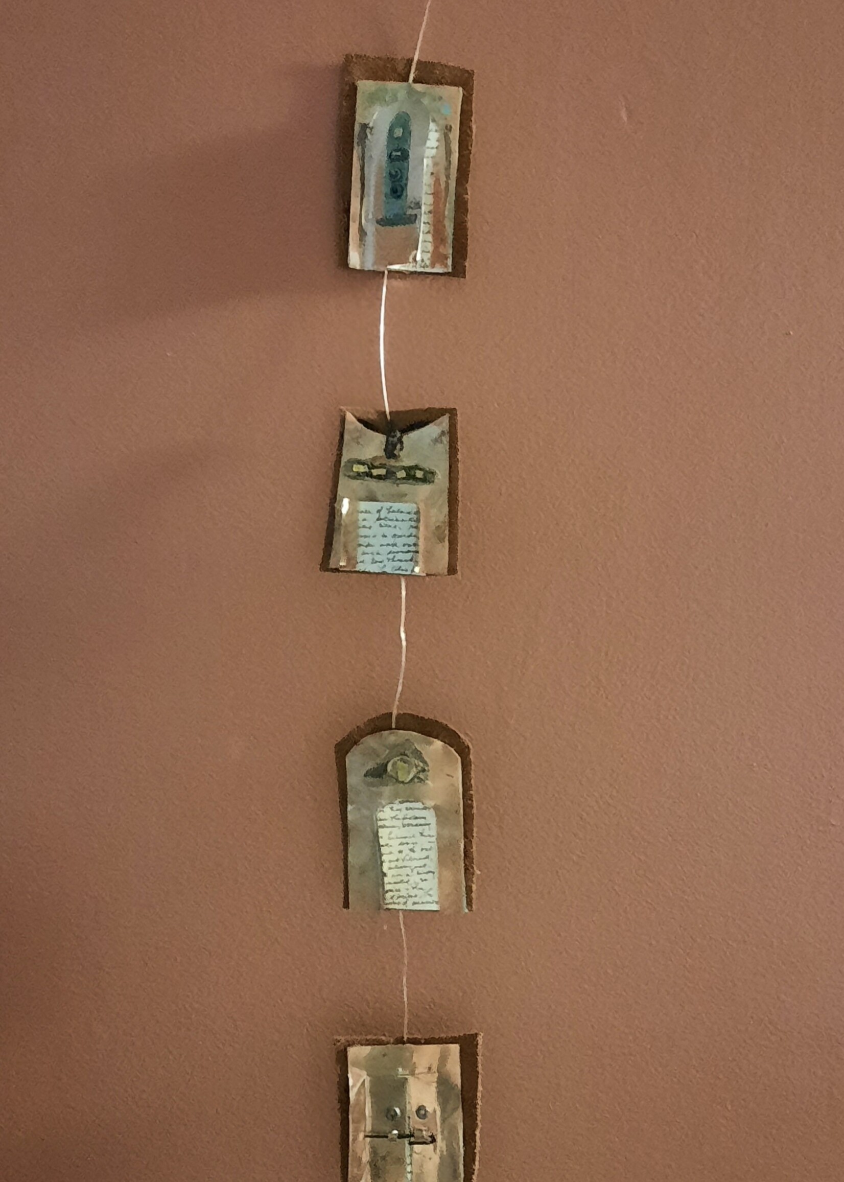 Rachel Mills Memory of Morocco Handmade Book 3 x 36 Muse Gallery