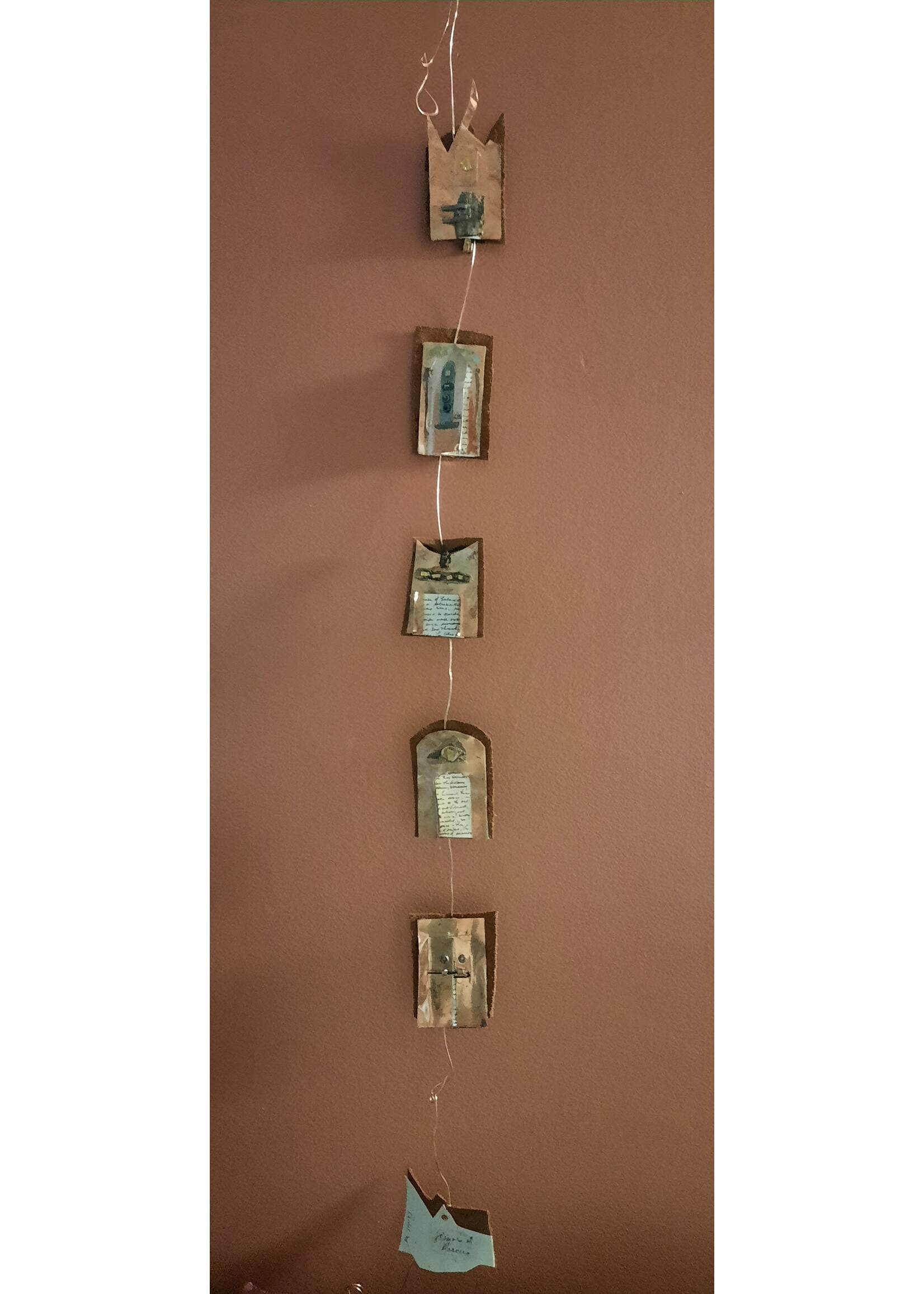 Rachel Mills Memory of Morocco Handmade Book 3 x 36 Muse Gallery