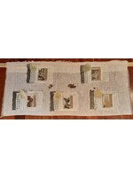 Rachel Mills Setting a Place at the Table for Peace Handmade Book 22 x 50 Muse Gallery