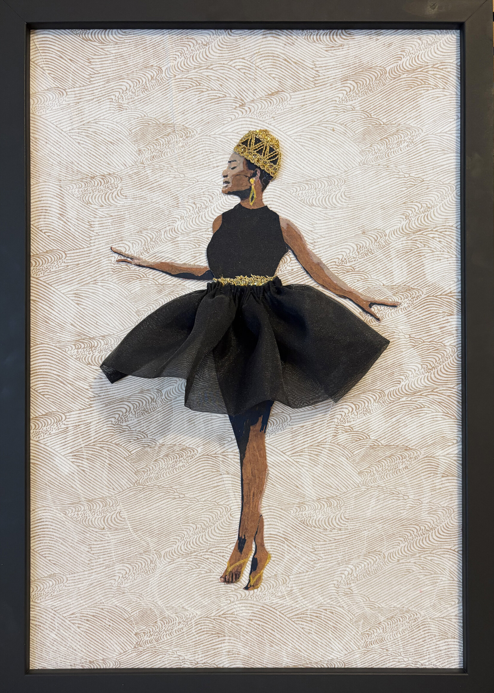 Holly Burnham Dancer in Black 13 x 19 Muse Gallery