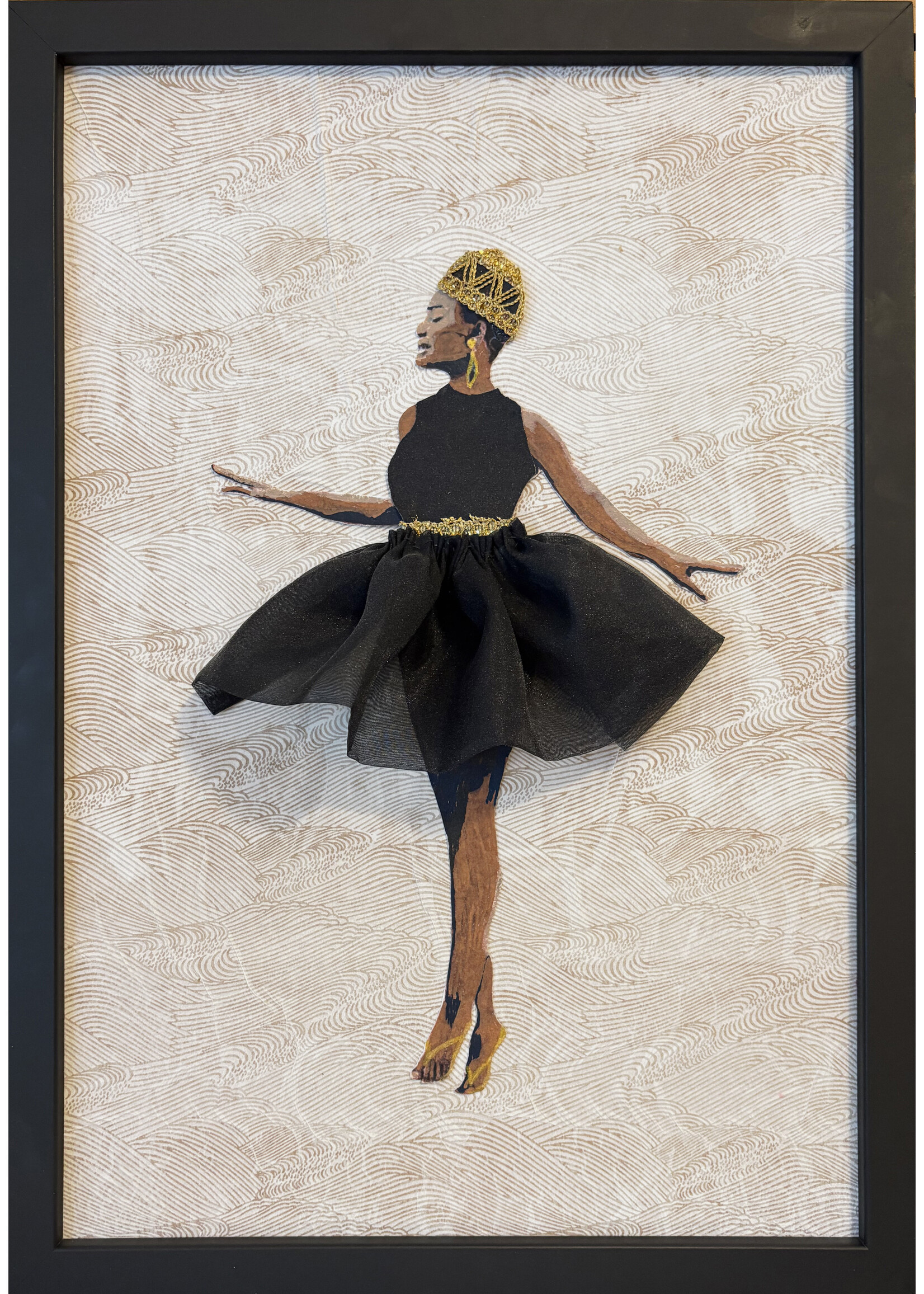 Holly Burnham Dancer in Black 13 x 19 Muse Gallery