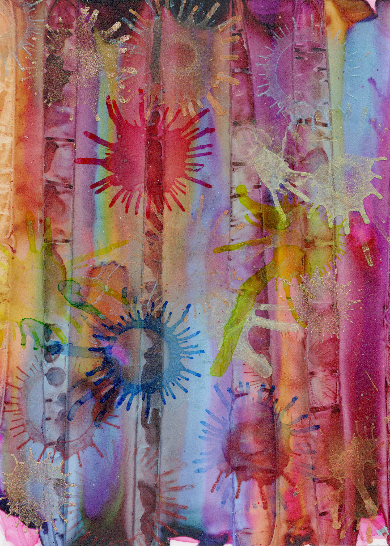 Holly Burnham Paintball Battle 8 x 10 Muse Gallery