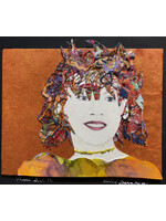 Holly Burnham Meme Girl IX - Tangled Hair 10.5 x 10.5 Muse Gallery