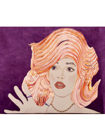 Holly Burnham Meme Girl V - Orange Hair 10.5 x 10.5 Muse Gallery