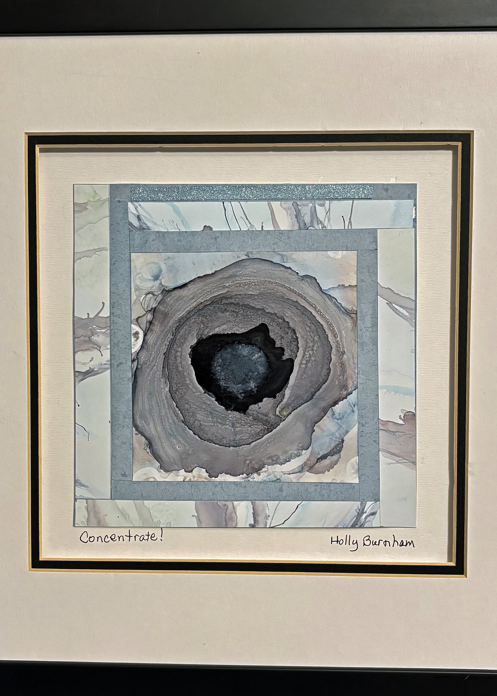 Holly Burnham Concentrate! 8.5 x 8.5 Muse Gallery