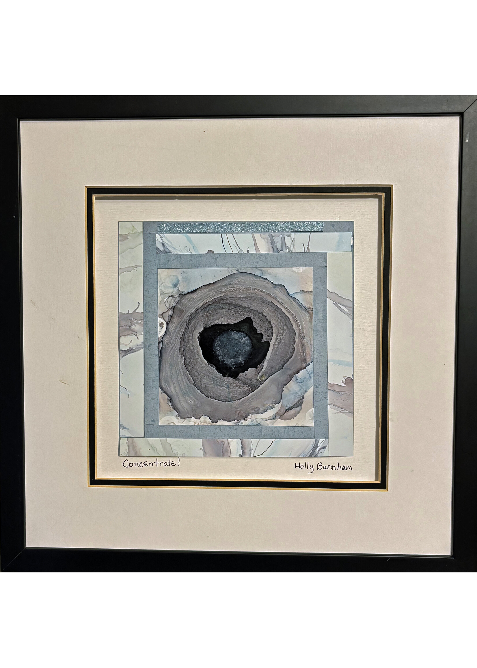 Holly Burnham Concentrate! 8.5 x 8.5 Muse Gallery