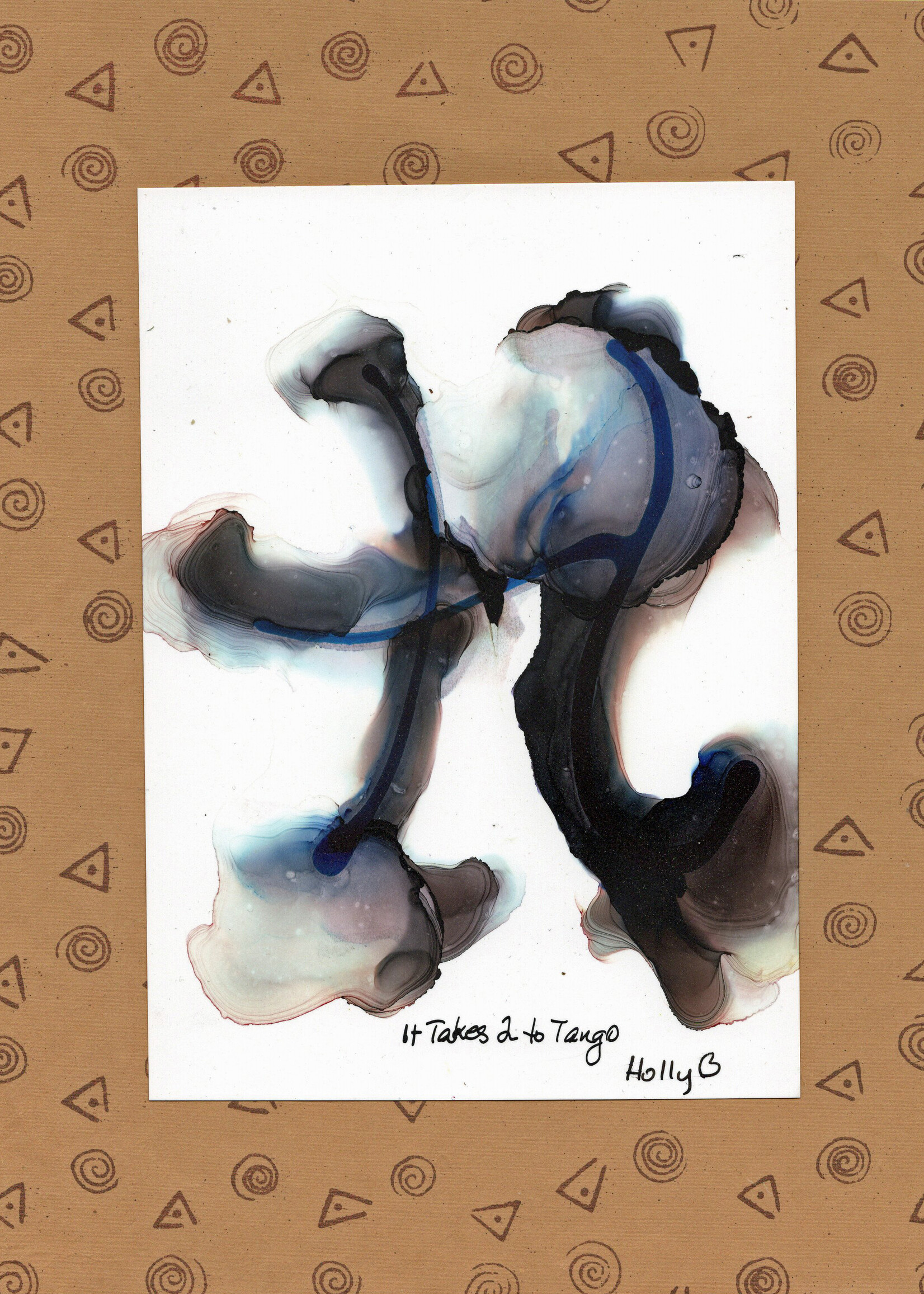 Holly Burnham It Takes Two to Tango 5 x 7 Muse Gallery