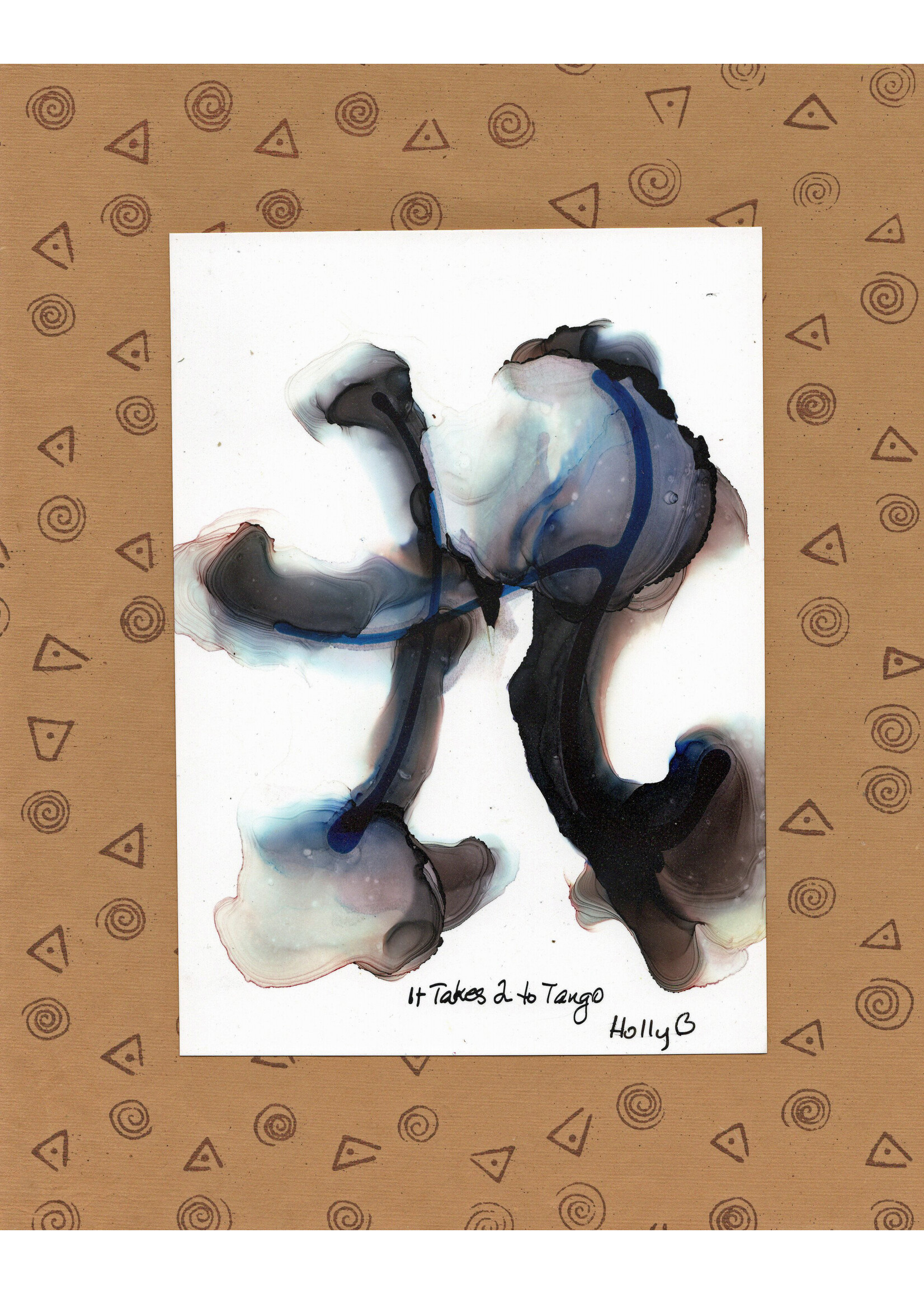 Holly Burnham It Takes Two to Tango 5 x 7 Muse Gallery