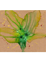 Holly Burnham Yellow Irises 8.5 x 7.75 Muse Gallery