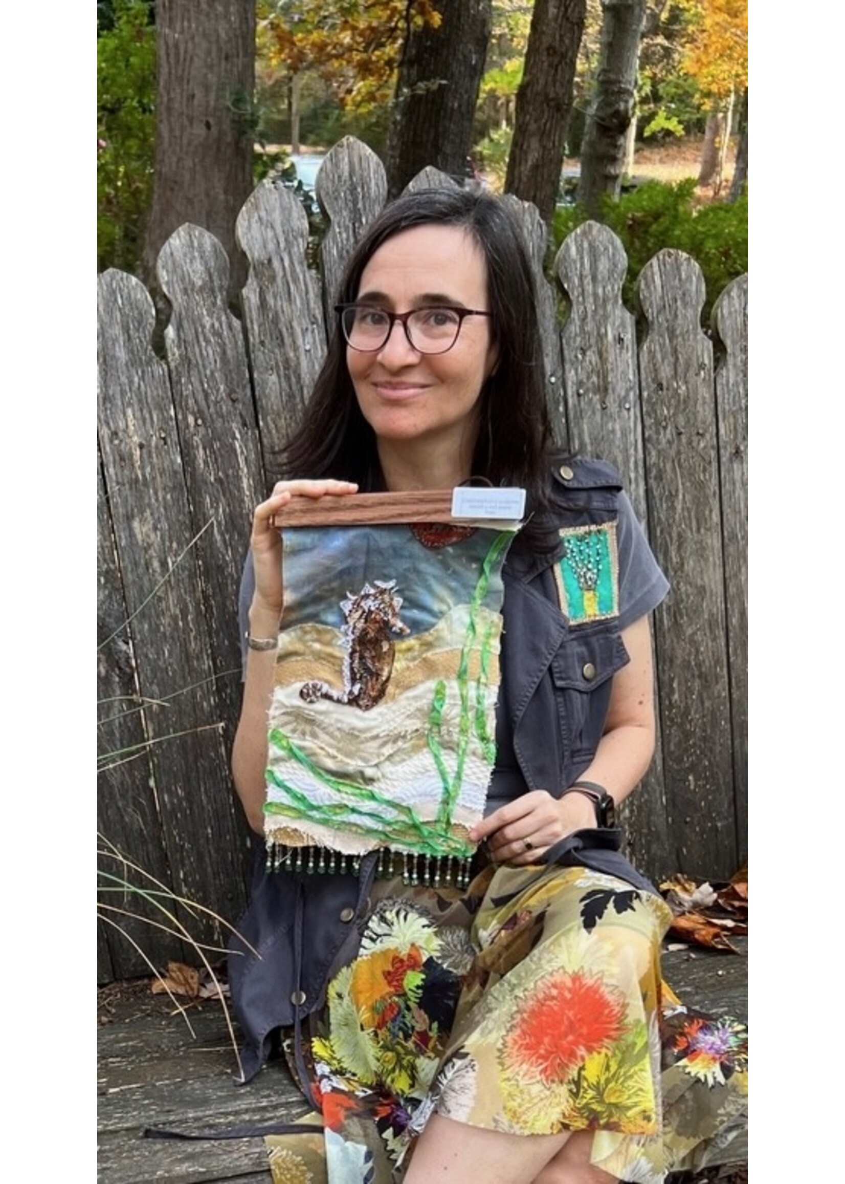 Laurie Zuckerman Nesting in Uncertainty 15 x 12 Muse Gallery