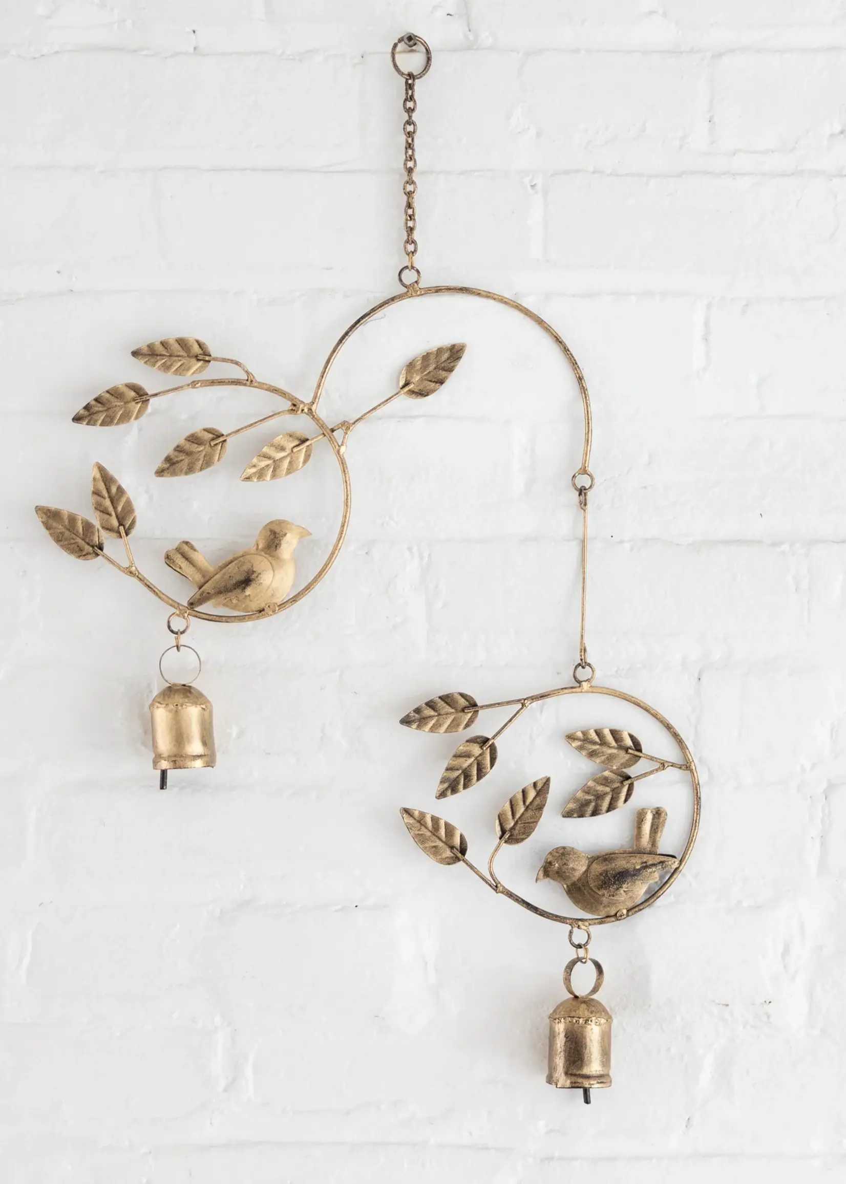 Ten Thousand Villages Ten Thousand Villages Pyar Bird Iron Wind Chime