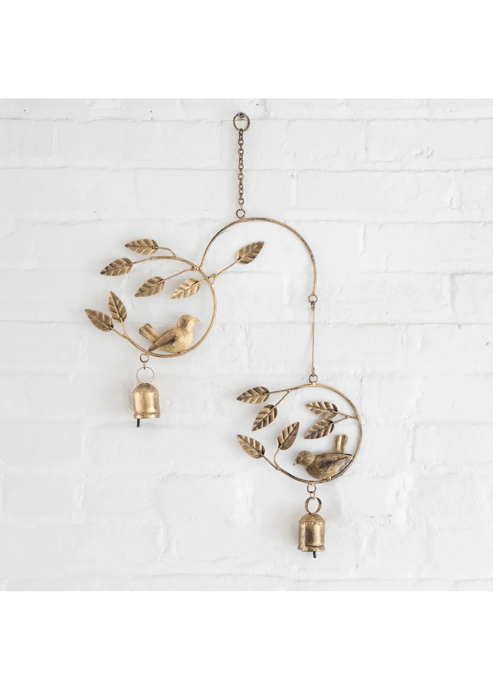 Ten Thousand Villages Ten Thousand Villages Pyar Bird Iron Wind Chime