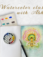 My Muses Card Shop Artful Watercolors ~ A Beginner's Watercolor Workshop with Abhi ( Oct 19 th 2025 )