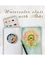 My Muses Card Shop Artful Watercolors ~ A Beginner's Watercolor Workshop with Abhi ( Oct 19 th 2025 )