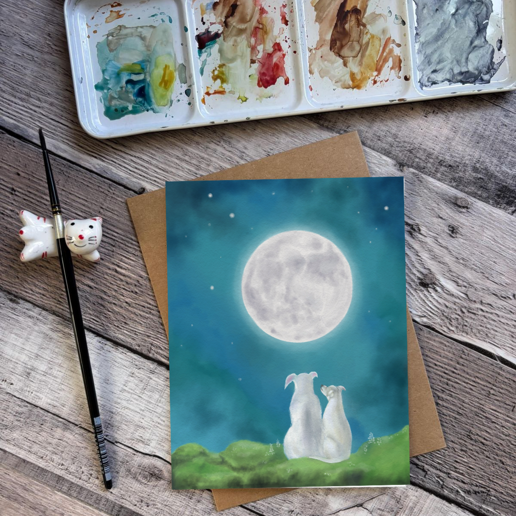 My Muses Card Shop My Muses Card Shop Harvest Moon Greeting Cards